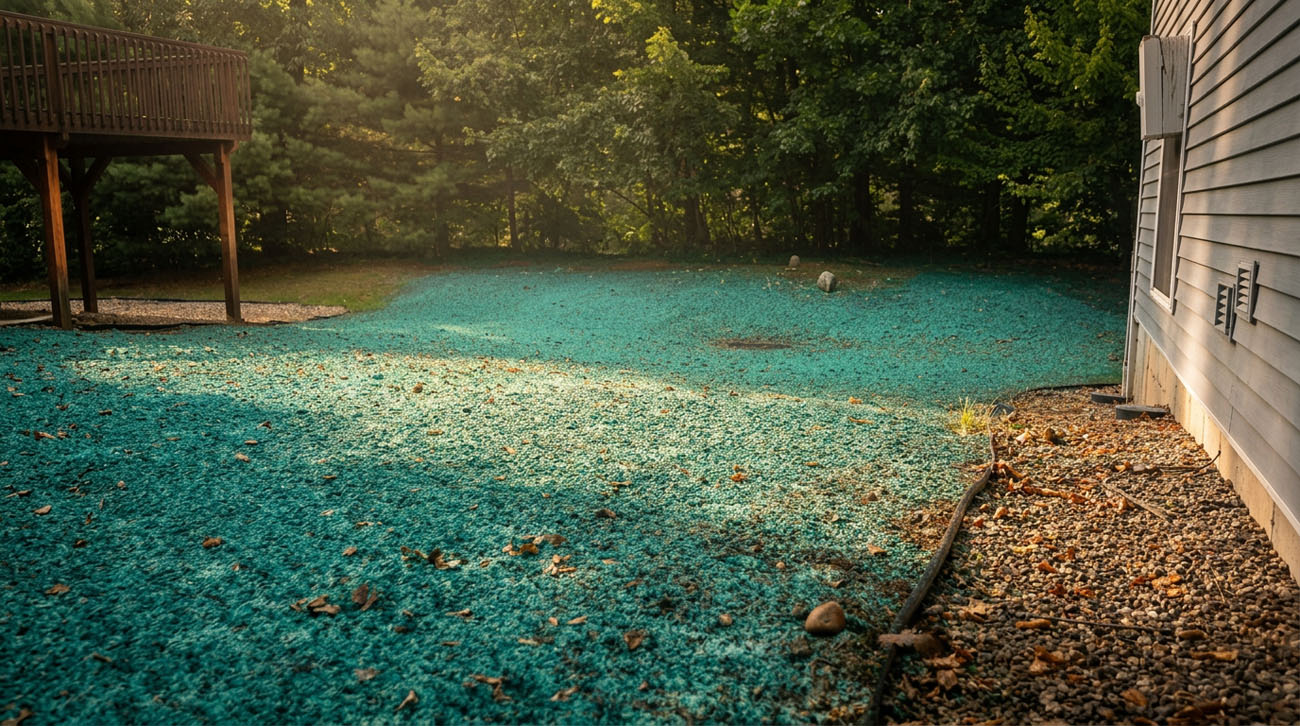 Residential hydroseeding and lawn maintenance